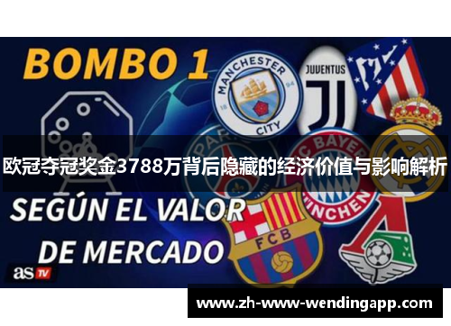 欧冠夺冠奖金3788万背后隐藏的经济价值与影响解析
