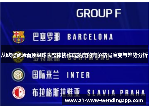 从欧冠赛场看顶级球队整体协作成熟度的竞争格局演变与趋势分析